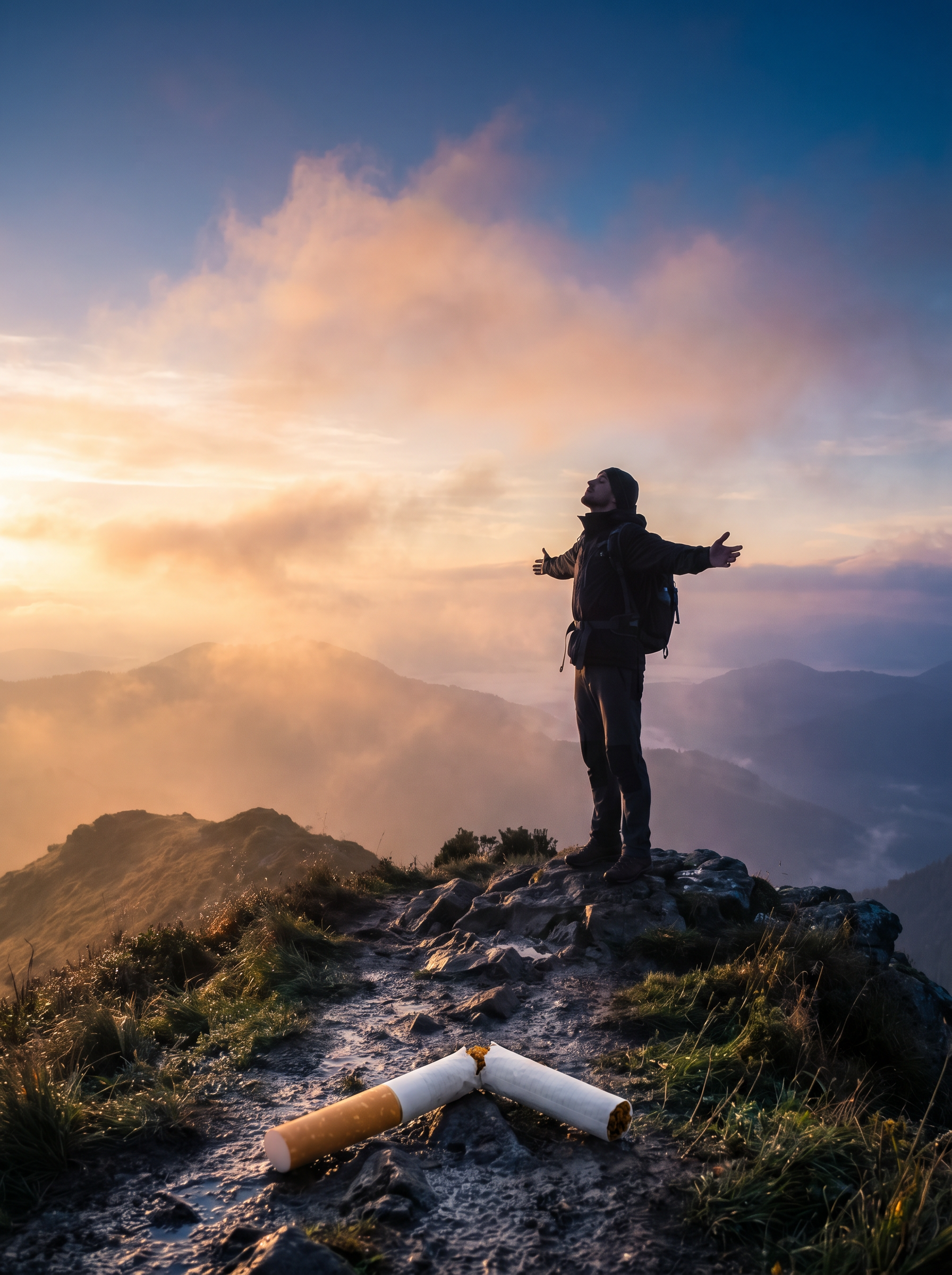 Cover des Nichtraucher-E-Books Endlich Frei